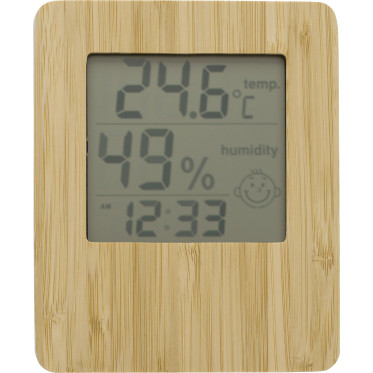 Stazione meteorologica in bamboo e ABS Piper