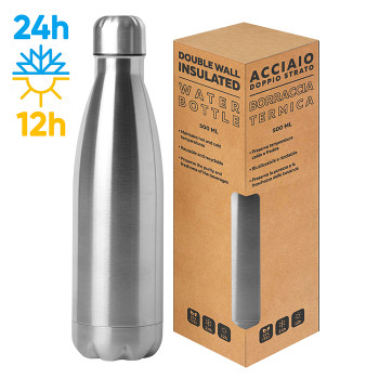 STEEL MAT BOTTLE 500