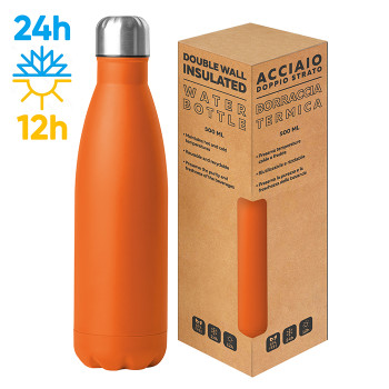 STEEL MAT BOTTLE 500