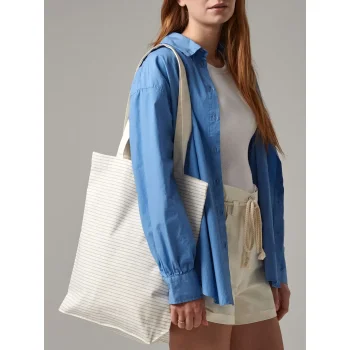 Striped Organic Cotton Tote