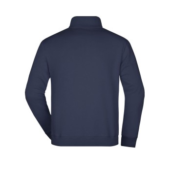 SWEAT NECK-ZIP 100%C J&N