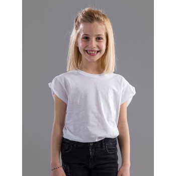 T-SHIRT BIMBA 100%C SLUB