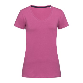 T-SHIRT CLAIRE COLLO V 95%C5%E