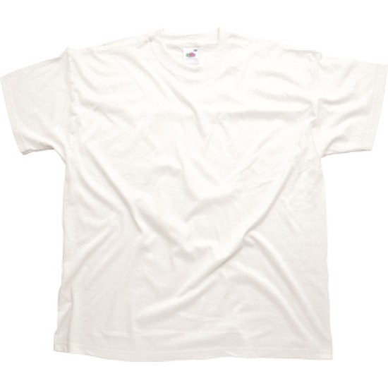 T-shirt fruit girocollo in colore bianca, manica corta. Taglia XXL.