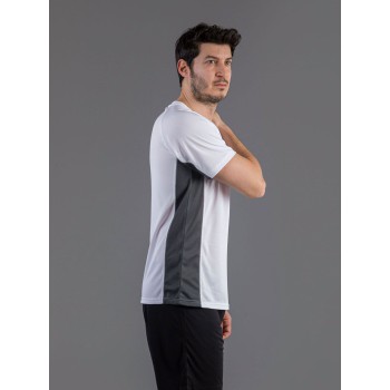 T-shirt m/corte 100% pol. fasc