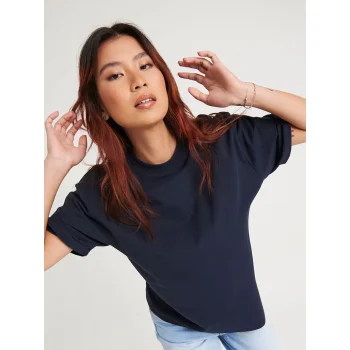 T-shirt oversize in cotone riciclato