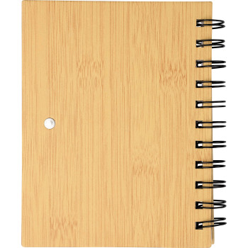 Taccuino effetto bamboo con penna a sfera Niall