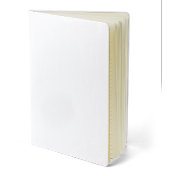 Taccuino formato +/- A4 certificato FSC® in PU riciclato Azure