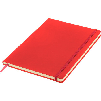 Taccuino formato +/- A4 certificato FSC® in PU riciclato Azure