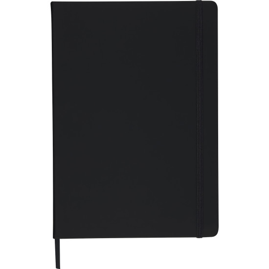 Taccuino formato +/- A4 certificato FSC® in PU riciclato Azure