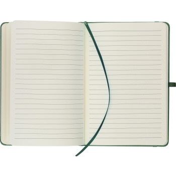 Taccuino formato +/- A5 certificato FSC® in PU riciclato Bloom