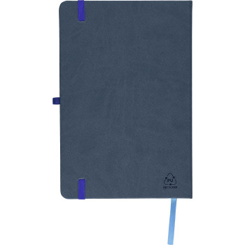 Taccuino formato +/- A5 certificato FSC® in PU riciclato Bloom