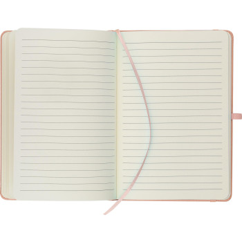 Taccuino formato +/- A5 certificato FSC® in PU riciclato Bloom