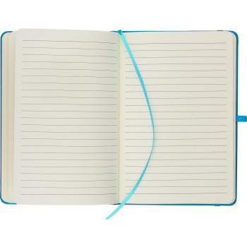 Taccuino formato +/- A5 certificato FSC® in PU riciclato Bloom