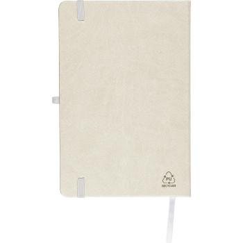 Taccuino formato +/- A5 certificato FSC® in PU riciclato Bloom