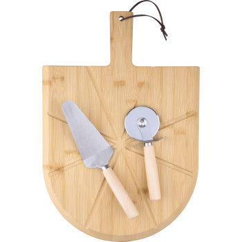 Tagliere per pizza in bambù Vale