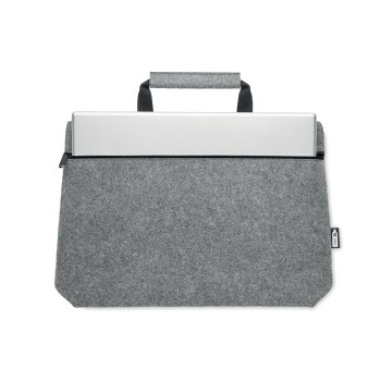 TAPLA - Borsa laptop in feltro RPET