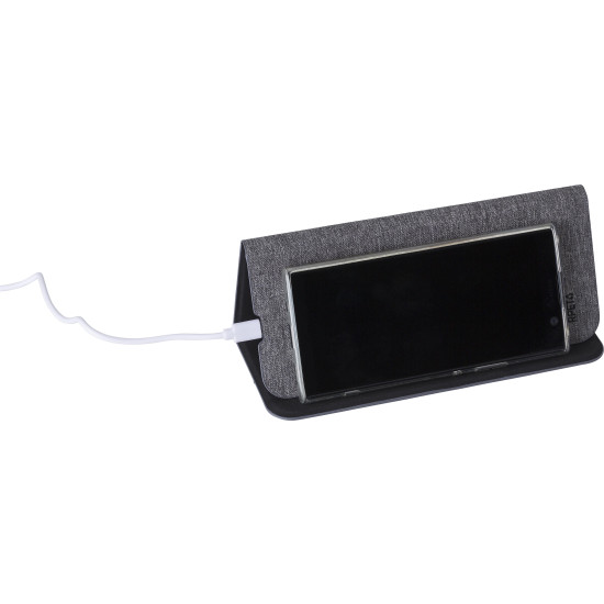 Tappetino per mouse rPET con caricatore rapido wireless Selene