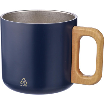 Tazza a doppia parete in acciaio inox riciclato 400 ml Dwight