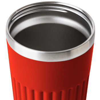 Tazza da viaggio in acciaio inossidabile riciclato Chiara 400 ml