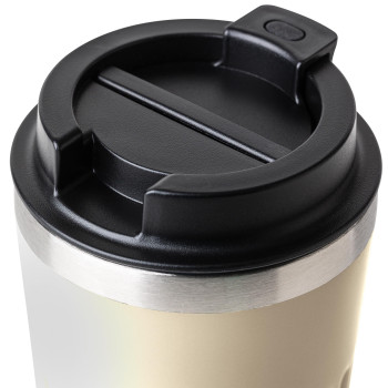 Tazza da viaggio in acciaio inossidabile riciclato Chiara 400 ml