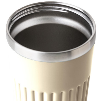 Tazza da viaggio in acciaio inossidabile riciclato Chiara 400 ml