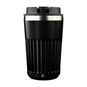 Tazza da viaggio in acciaio inossidabile riciclato Chiara 400 ml