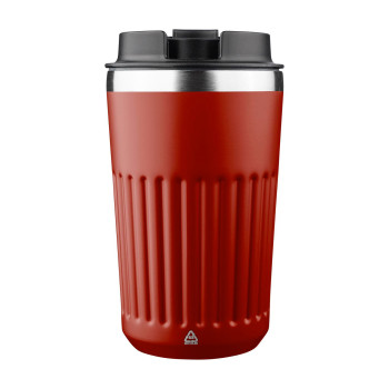 Tazza da viaggio in acciaio inossidabile riciclato Chiara 400 ml