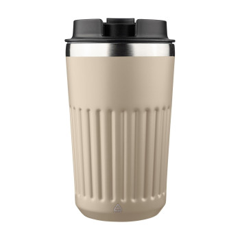 Tazza da viaggio in acciaio inossidabile riciclato Chiara 400 ml
