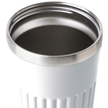 Tazza da viaggio in acciaio inossidabile riciclato Chiara 400 ml