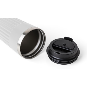 Tazza da viaggio in acciaio inossidabile riciclato Chiara 400 ml