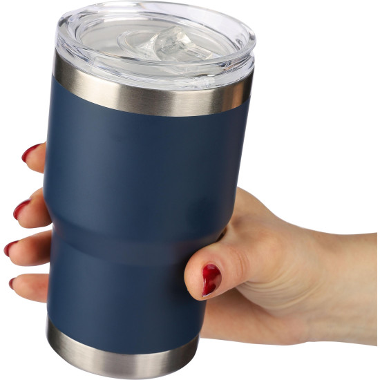 Tazza termica da viaggio in acciaio inox riciclato doppia parete 350 ml Ayen