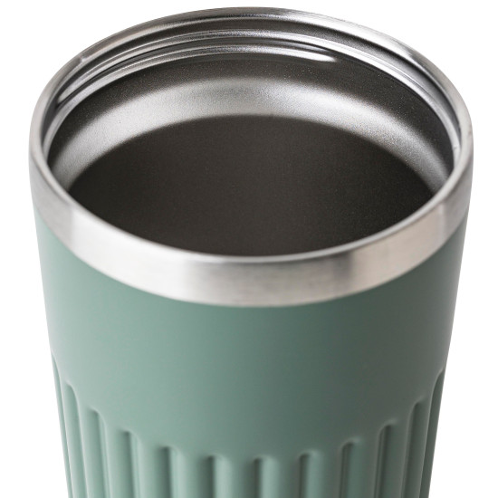 Tazza termica da viaggio in acciaio inox riciclato doppia parete 400 ml Chiara