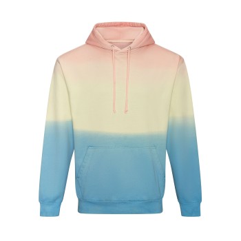 TIE-DYE HOODIE 80%C 20%P