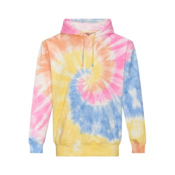 TIE-DYE HOODIE 80%C 20%P