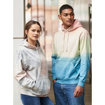TIE-DYE HOODIE 80%C 20%P