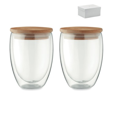 TIRANA SET - Set di 2 bicchieri da 350ml