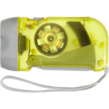 Torcia tascabile a dinamo, in ABS Tristan