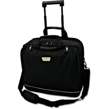 Trolley case WRC in nylon 640D con tracolla e vano imbottito per portatile