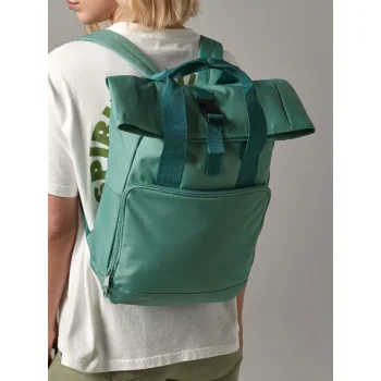 Twin Handle Roll-Top Backpack