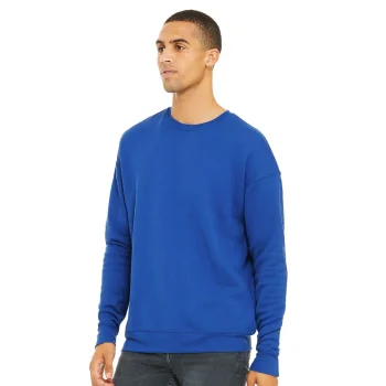 Unisex Sponge Fleece Drop Shoulder Sweatshirt