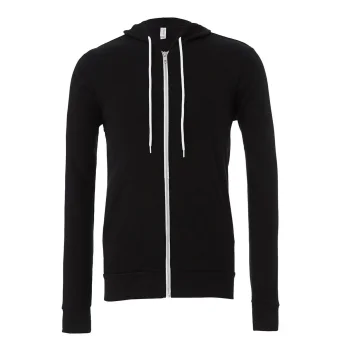 Unisex Sponge Fleece Full-Zip Hoodie