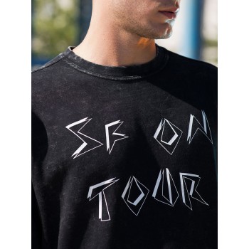 Unisex Washed Tour Sweat 100%C