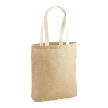 UNLAM.JUTE TOTE 100%UNL.JUTE