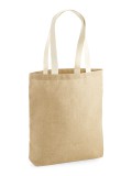 UNLAM.JUTE TOTE 100%UNL.JUTE