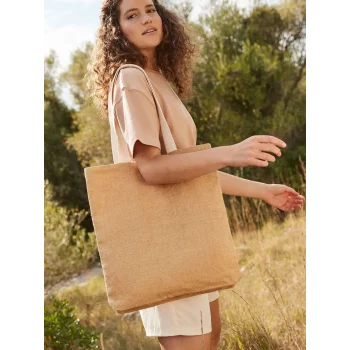Unlaminated Jute Tote