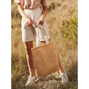 Unlaminated Jute Tote