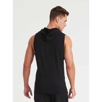 Urban Sleeveless Muscle Hoodie