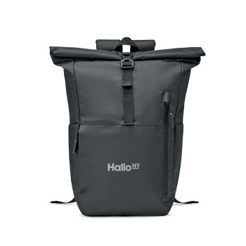 VALLEY ROLLPACK - Zaino rolltop 300D RPET