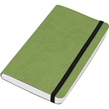 VERTICAL blocco 224 pg. quadrettato con  elastico verticale, in vivella bicolore. Astuccio di confezione.